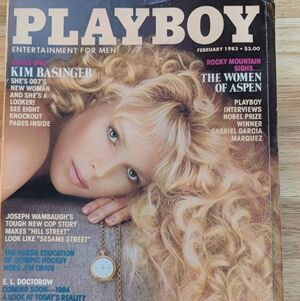 PLAYBOY Kim Basinger Cover – February 1983